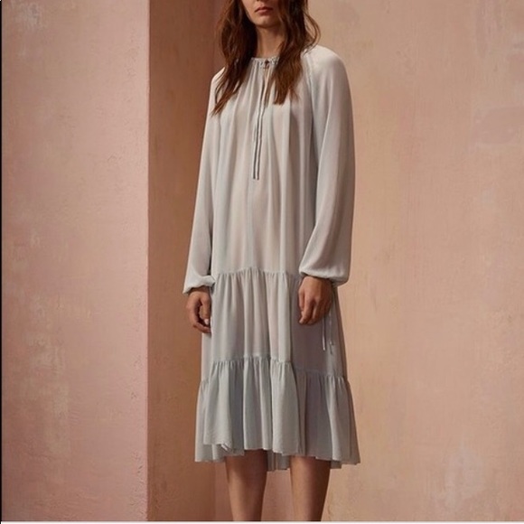 Wilfred Le Fou Dresses & Skirts - Wilfred Le Fou Aceline Black Silk Dress, S